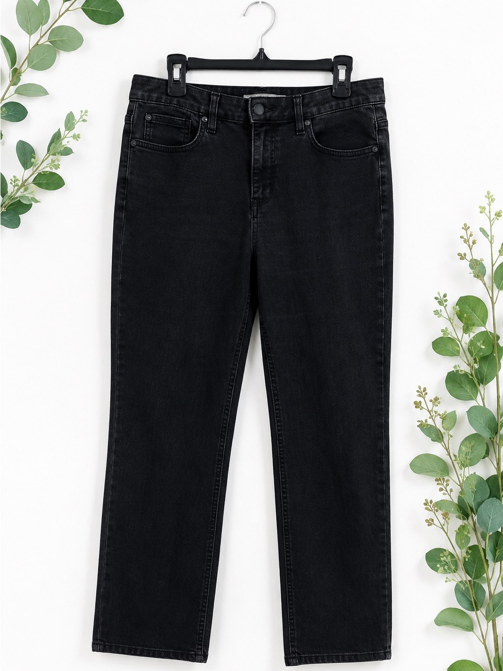 Jones New York Black Straight Leg Women's Jeans